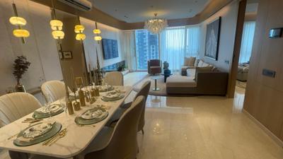 Living Room Image of 1000 Sq.ft 2 BHK Apartment / Flat for sale in Lodha Adrina, Lower Parel Mumbai for Rs. 63248000