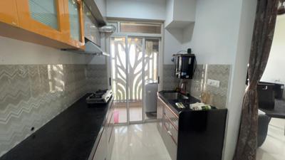 Kitchen Image of 800 Sq.ft 2 BHK Apartment / Flat for rent in Lodha Upper Thane Woodlands G H I, Bhiwandi Thane for Rs. 25000