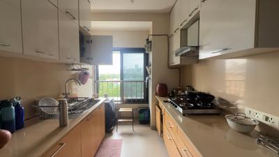 Kitchen Image of 1250 Sq.ft 2 BHK Apartment / Flat for sale in Godrej Platinum, Vikhroli East Mumbai for Rs. 31000000