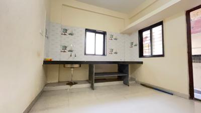 Kitchen Image of 600 Sq.ft 1 BHK Apartment / Flat for rent in Wadgaon Sheri Pune for Rs. 19000