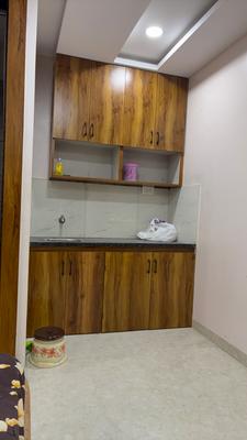 Kitchen Image of 205 Sq.ft 1 RK Independent House for rent in Mahalakshmi Nagar Indore for Rs. 12100
