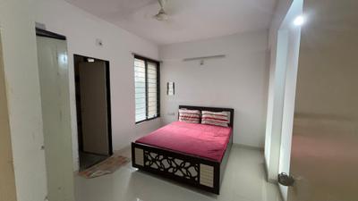 Bedroom Image of 1136 Sq.ft 2 BHK Apartment / Flat for rent in Shree Anusthan, Vaishno Devi Circle Ahmedabad for Rs. 25000