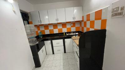 Kitchen Image of 750 Sq.ft 1 BHK Apartment / Flat for rent in Gokul Garden, Viman Nagar Pune for Rs. 28000