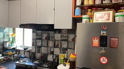 Kitchen Image of 1070 Sq.ft 3 BHK Apartment / Flat for sale in Rajpur Kolkata for Rs. 4500000