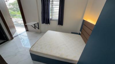 Bedroom Image of 550 Sq.ft 1 BHK Builder Floor for rent in Mahalakshmi Nagar Indore for Rs. 18999