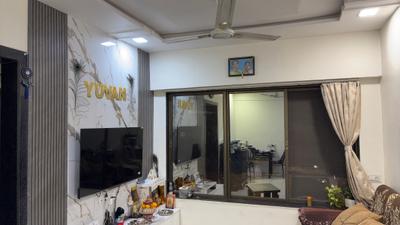 Living Room Image of 650 Sq.ft 2 BHK Apartment / Flat for rent in Shalibhadra Tower, Mira Road East Mira Bhayandar for Rs. 35000
