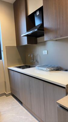 Kitchen Image of 500 Sq.ft 1 RK Builder Floor for rent in DLF Phase 1 Gurgaon for Rs. 25000