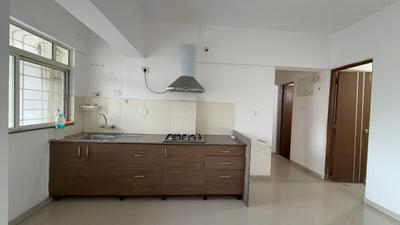 Kitchen Image of 1051 Sq.ft 2 BHK Apartment / Flat for rent in Gera Park View, Kharadi Pune for Rs. 35000