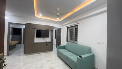 Living Room Image of 1200 Sq.ft 2 BHK Apartment / Flat for rent in Madhapur Hyderabad for Rs. 45000