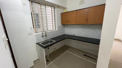 Kitchen Image of 900 Sq.ft 2 BHK Apartment / Flat for sale in Earthshastra Nariman Point, Mahalakshmi Nagar Indore for Rs. 3800000
