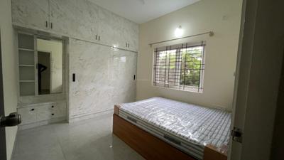 Bedroom Image of 400 Sq.ft 1 BHK Builder Floor for rent in Amrutahalli Bengaluru for Rs. 28000