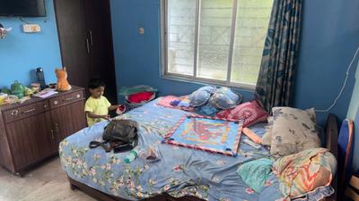 Bedroom Image of 550 Sq.ft 1 BHK Builder Floor for rent in Haltu Kolkata for Rs. 15000