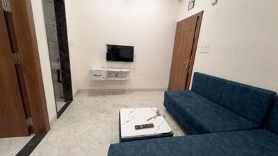 Living Room Image of 1500 Sq.ft 1 BHK Apartment / Flat for rent in Vijay Nagar Indore for Rs. 21000