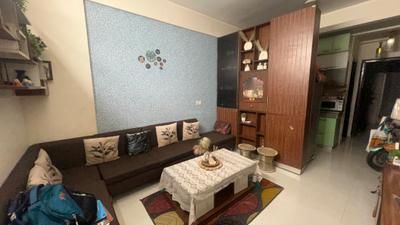 Living Room Image of 600 Sq.ft 2 BHK Apartment / Flat for sale in GLS Arawali Homes, Sector 4 Sohna for Rs. 5000000