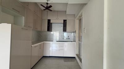 Kitchen Image of 780 Sq.ft 2 BHK Apartment / Flat for rent in Dosti West County, Thane West Thane for Rs. 29600