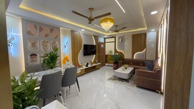 Living Room Image of 1300 Sq.ft 3 BHK Apartment / Flat for sale in Keshupura Jaipur for Rs. 5800000