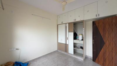 Bedroom Image of 600 Sq.ft 1 BHK Builder Floor for rent in HSR Layout Bengaluru for Rs. 30500