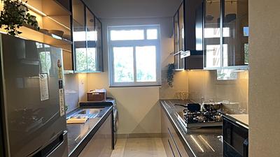 Kitchen Image of 1019 Sq.ft 3 BHK Apartment / Flat for sale in Purva Clermont, Chembur Mumbai for Rs. 45900000