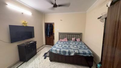 Bedroom Image of 900 Sq.ft 1 BHK Builder Floor for rent in Sector 46 Gurgaon for Rs. 23000