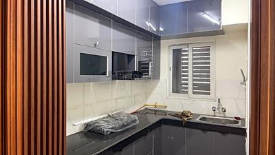 Kitchen Image of 1360 Sq.ft 3 BHK Apartment / Flat for rent in MR Delhi 99, Bhopura Ghaziabad for Rs. 18000