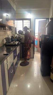 Kitchen Image of 1027 Sq.ft 2 BHK Apartment / Flat for sale in Neenadevi Agarwal Emerald Pratham, Dudhia Indore for Rs. 3700000