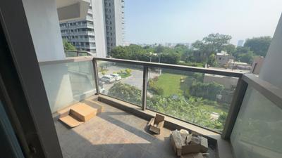 Balcony Image of 1900 Sq.ft 3 BHK Apartment / Flat for rent in Paras Dews, Sector 106 Gurgaon for Rs. 42000