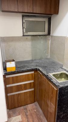 Kitchen Image of 250 Sq.ft 1 RK Studio for rent in Lotus Bliss, Jakhya Indore for Rs. 13500