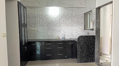 Kitchen Image of 1000 Sq.ft 2 BHK Apartment / Flat for rent in New Gotri Vadodara for Rs. 17500