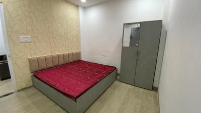 Bedroom Image of 450 Sq.ft 1 BHK Apartment / Flat for rent in Mahalakshmi Nagar Indore for Rs. 18000