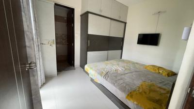 Bedroom Image of 1050 Sq.ft 2 BHK Apartment / Flat for rent in Suyog Space, Wakad Pune for Rs. 40000
