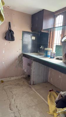 Kitchen Image of 500 Sq.ft 1 BHK Apartment / Flat for sale in Hanuman Nagar Patna for Rs. 5800000