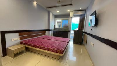 Bedroom Image of 230 Sq.ft 1 RK Apartment / Flat for rent in Mahalakshmi Nagar Indore for Rs. 13500