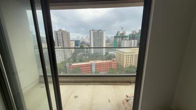 Balcony Image of 707 Sq.ft 2 BHK Apartment / Flat for sale in Pittie Antariksh Ace, Bandra East Mumbai for Rs. 35000000