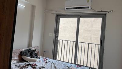 Bedroom Image of 1400 Sq.ft 2 BHK Apartment / Flat for rent in Adani Aster Neo, Shantigram Ahmedabad for Rs. 38000