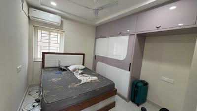 Bedroom Image of 950 Sq.ft 1 BHK Apartment / Flat for rent in Gachibowli Hyderabad for Rs. 30000