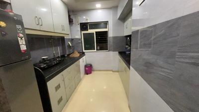 Kitchen Image of 1000 Sq.ft 2 BHK Apartment / Flat for rent in Kalwa Thane for Rs. 35000