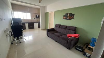 Living Room Image of 450 Sq.ft 1 BHK Apartment / Flat for rent in Upper Kharadi Pune for Rs. 22000