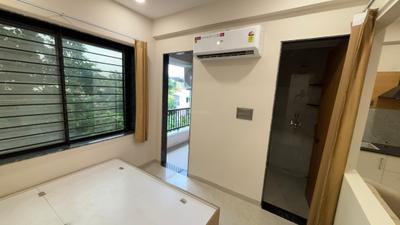 Bedroom Image of 750 Sq.ft 1 BHK Builder Floor for rent in Mahalakshmi Nagar Indore for Rs. 16500