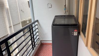 Balcony Image of 1200 Sq.ft 2 BHK Apartment / Flat for rent in C V Raman Nagar Bengaluru for Rs. 45000