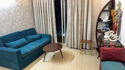 Living Room Image of 650 Sq.ft 1 BHK Apartment / Flat for sale in Lodha Belmondo, Gahunje Pune for Rs. 8300000