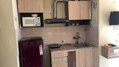 Kitchen Image of 450 Sq.ft 1 RK Apartment / Flat for rent in Supertech Eco Suites by Supertech Limited, Sector 90 Noida for Rs. 19300