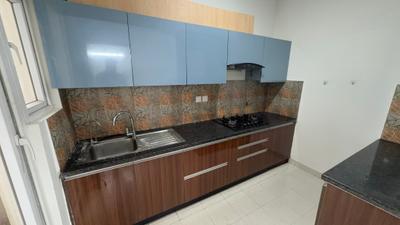 Kitchen Image of 1300 Sq.ft 3 BHK Apartment / Flat for rent in Hero Homes, Sector 104 Gurgaon for Rs. 39000