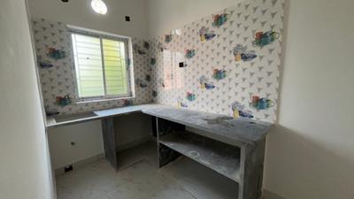 Kitchen Image of 853 Sq.ft 2 BHK Apartment / Flat for sale in Baguiati Kolkata for Rs. 2729000