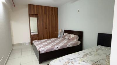Bedroom Image of 1460 Sq.ft 3 BHK Apartment / Flat for rent in UKN Belvedere By UKN Airport District Phase 1, Navarathna Agrahara Bengaluru for Rs. 60000