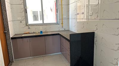 Kitchen Image of 1175 Sq.ft 2 BHK Apartment / Flat for rent in Atlanta Sky Deck, Althan Surat for Rs. 19000