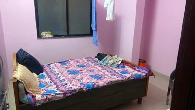 Bedroom Image of 875 Sq.ft 1 BHK Apartment / Flat for rent in Mahajan Nagar Nashik for Rs. 10000