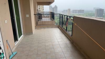 Balcony Image of 1100 Sq.ft 3 BHK Apartment / Flat for rent in Gaurs Siddhartham, Siddharth Vihar Ghaziabad for Rs. 25000