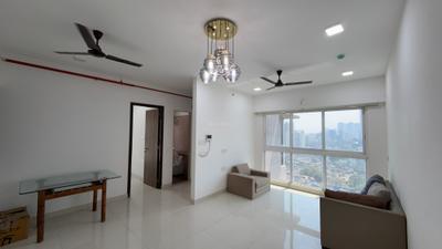 Living Room Image of 850 Sq.ft 2 BHK Apartment / Flat for rent in A And O F Residences, Malad East Mumbai for Rs. 63000