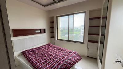 Bedroom Image of 590 Sq.ft 1 BHK Apartment / Flat for rent in Mainland Valencia, Wagholi Pune for Rs. 16500