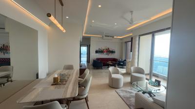 Living Room Image of 1200 Sq.ft 3 BHK Apartment / Flat for rent in Piramal Mahalaxmi, Worli Mumbai for Rs. 350000